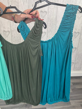 Load image into Gallery viewer, Ava - Bubble Hem Stretch Vest Top - Cerise Pink