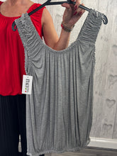 Load image into Gallery viewer, Ava - Bubble Hem Stretch Vest Top - Cerise Pink