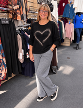 Load image into Gallery viewer, Heart Diamanté Jumpers