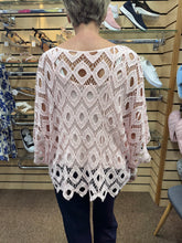 Load image into Gallery viewer, The Tanya - Light Pink Crochet Top
