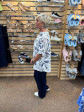 Load image into Gallery viewer, The Cecilia - White Floral Cotton Top
