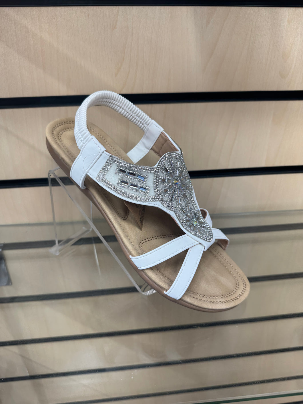 Sparkle - White Sandal