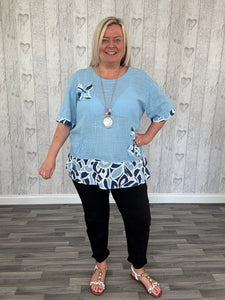 The Donna - Pink Cotton Top