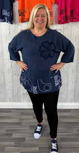 The Isabelle - Floaty Flower Top