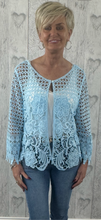 Load image into Gallery viewer, Willow - White Crochet Cardigan
