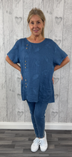 Load image into Gallery viewer, The Caroline - Cerise Pink Linen Top
