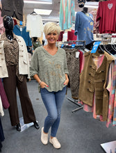 Load image into Gallery viewer, Soft Touch Fine Knit V-Neck Top
