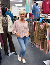 Load image into Gallery viewer, Soft Touch Fine Knit V-Neck Top
